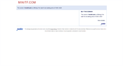 Desktop Screenshot of minitf.com